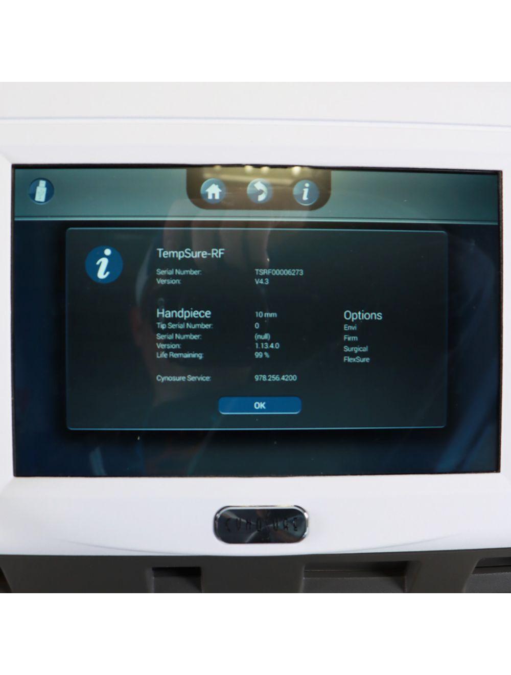2020 Cynosure Ellman TempSure RF Vitalia Envi Firm Surgical FlexSure System Cynosure