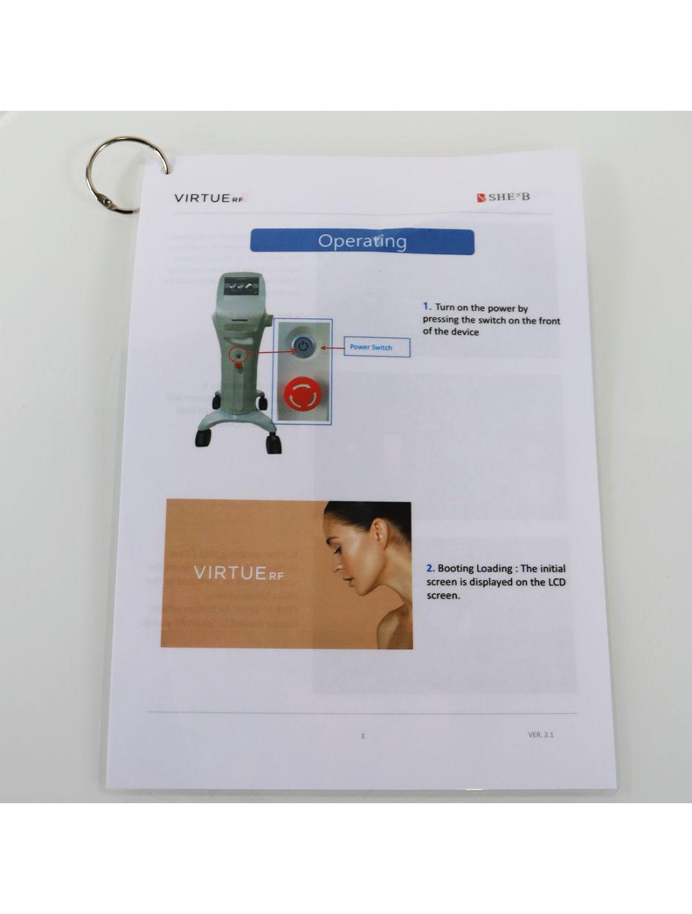 2020 Cartessa Virtue RF RadioFrequency SHEnB VirtueRF Wrinkles Scar Face Body Sol International Medical