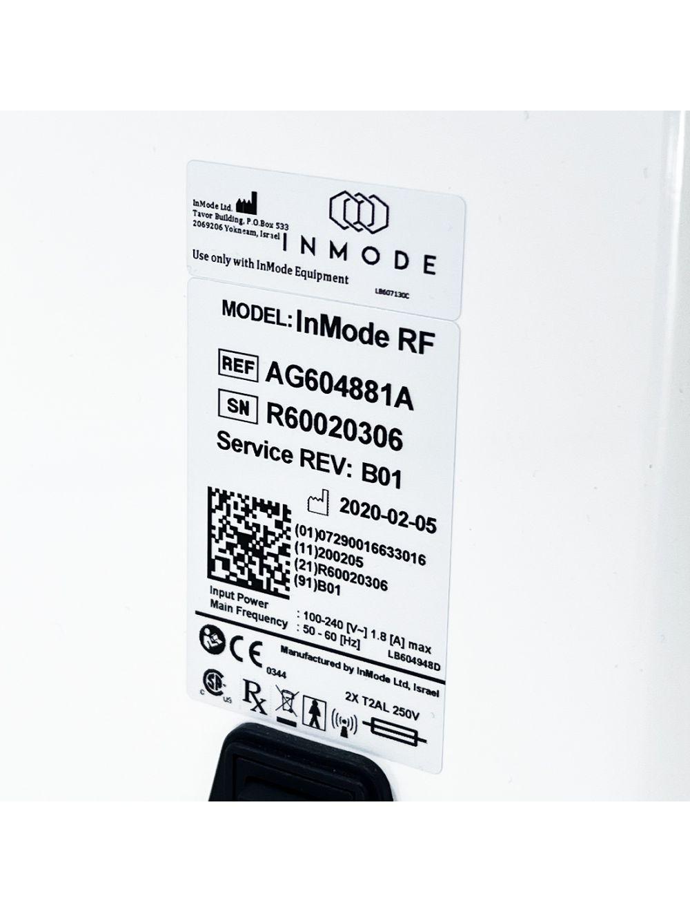 2020 InMode Embrace RF Face Neck Skin Tightening System AG604881A Accutite InMode
