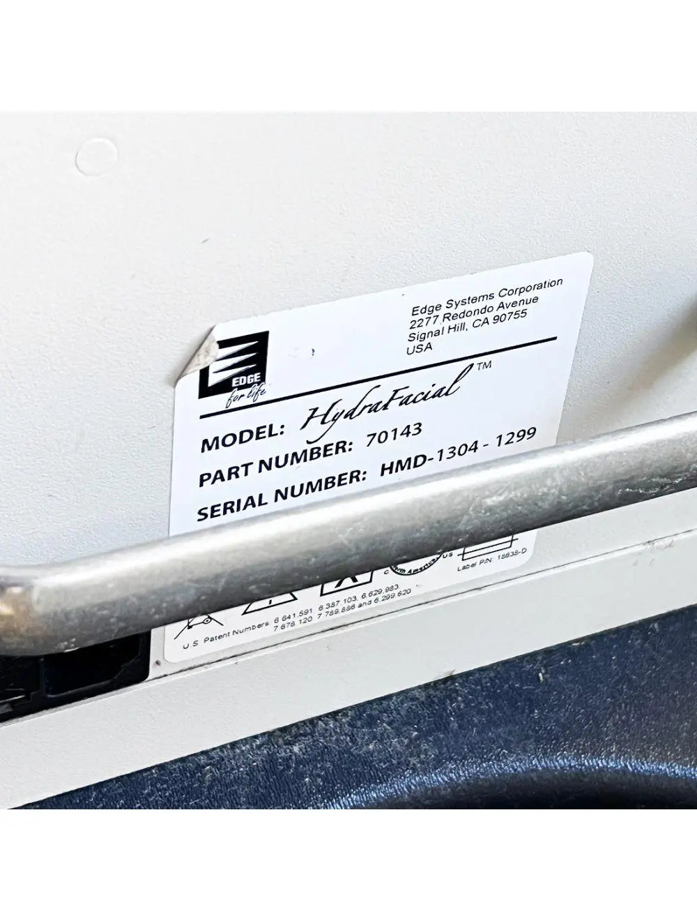 2013 Edge Systems Hydrafacial MD System Hydradermabrasion Skin Treatment 70143