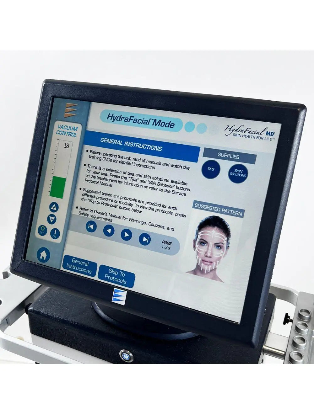 2013 Edge Systems Hydrafacial MD System Hydradermabrasion Skin Treatment 70143