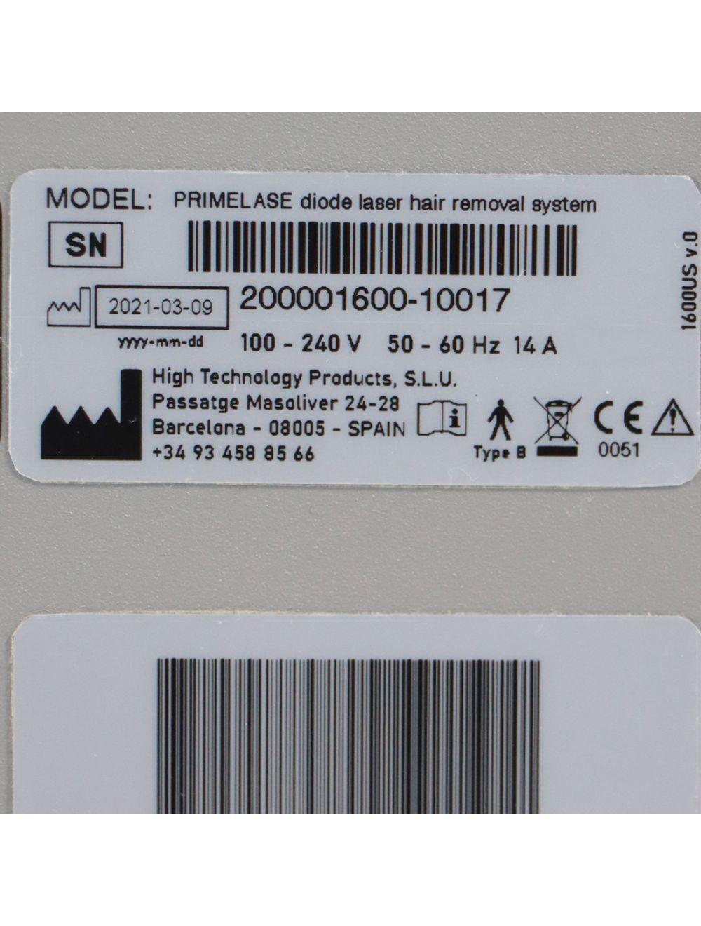 2021 Cocoon Primelase HR Excellence Diode Laser Professional Hair Removal System