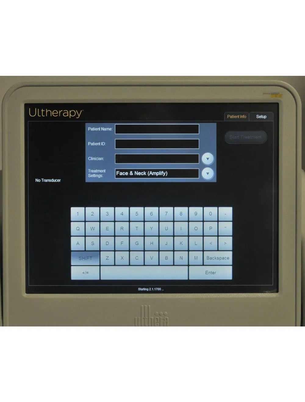2015 Ulthera Ultherapy DeepSEE Ultrasound Skin Tightening Contouring System