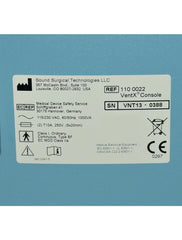 2013 Sound Surgical VaserLipo Vaser VentX Ultrasound Amplifier Aspiration System