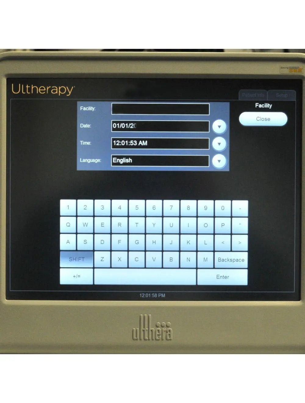 2016 Ulthera Ultherapy DeepSEE Ultrasound Skin Tightening Contouring System