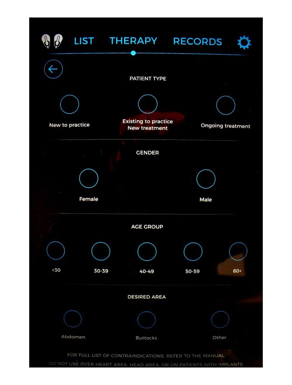 BTL EMSCULPT Non Invasive Body Sculpting Electromagnetic Abdomen 2018 BTL