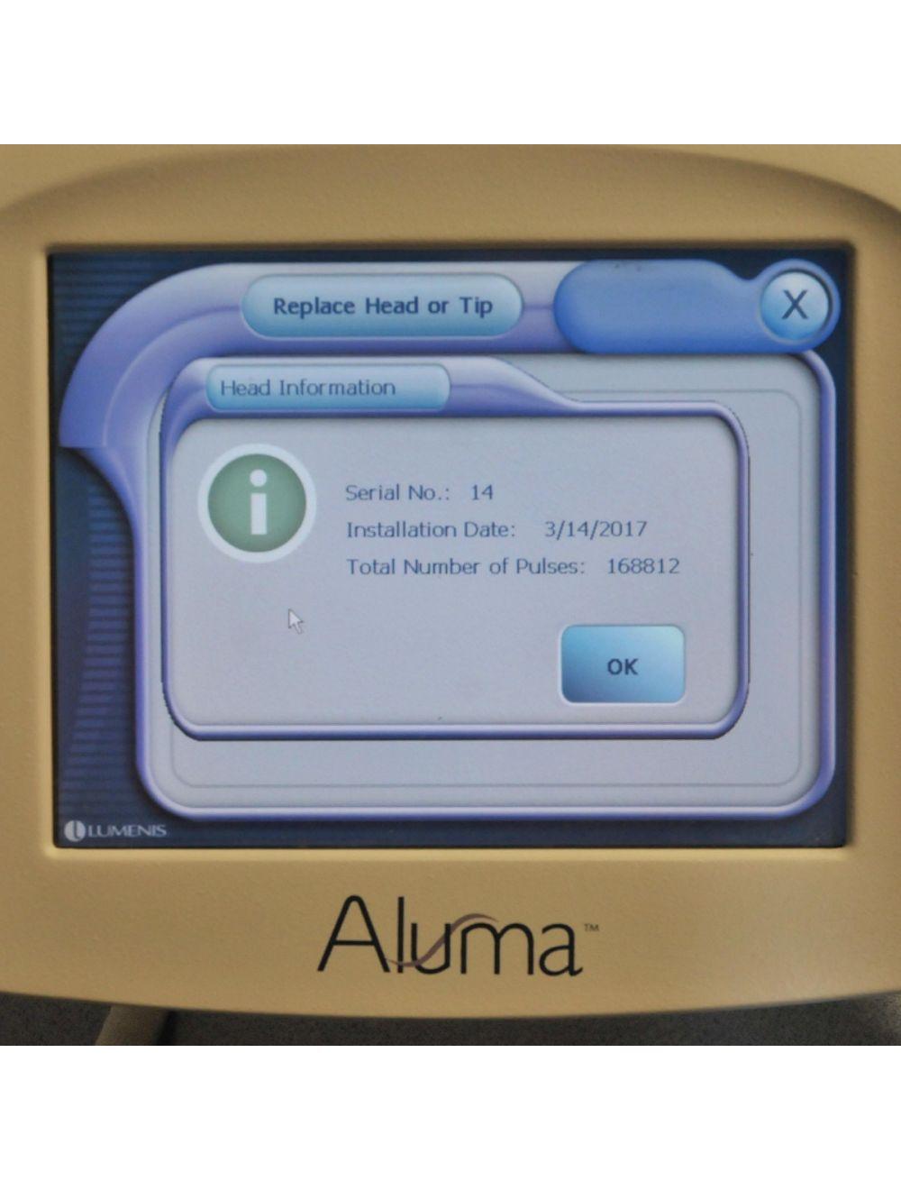 2008 Lumenis Aluma RF Vacuum Wrinkle Fine Line Skin Tightening RadioFrequency