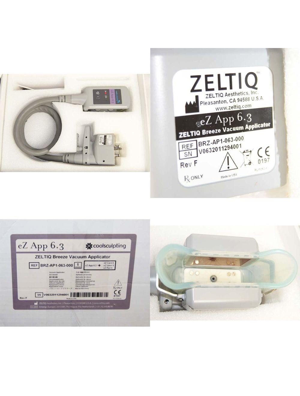 2011 Zeltiq CoolSculpting 塑身減脂系統（含 4 個塗抹器）