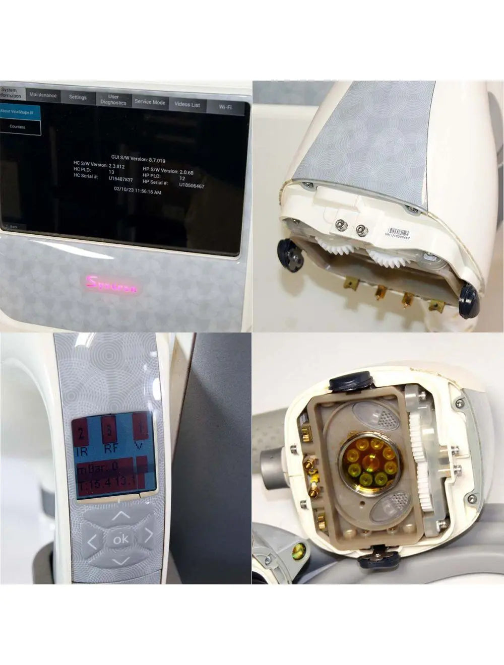 2016 Syneron Candela VelaShape III Cellulite Treatment Body Contour Vac System