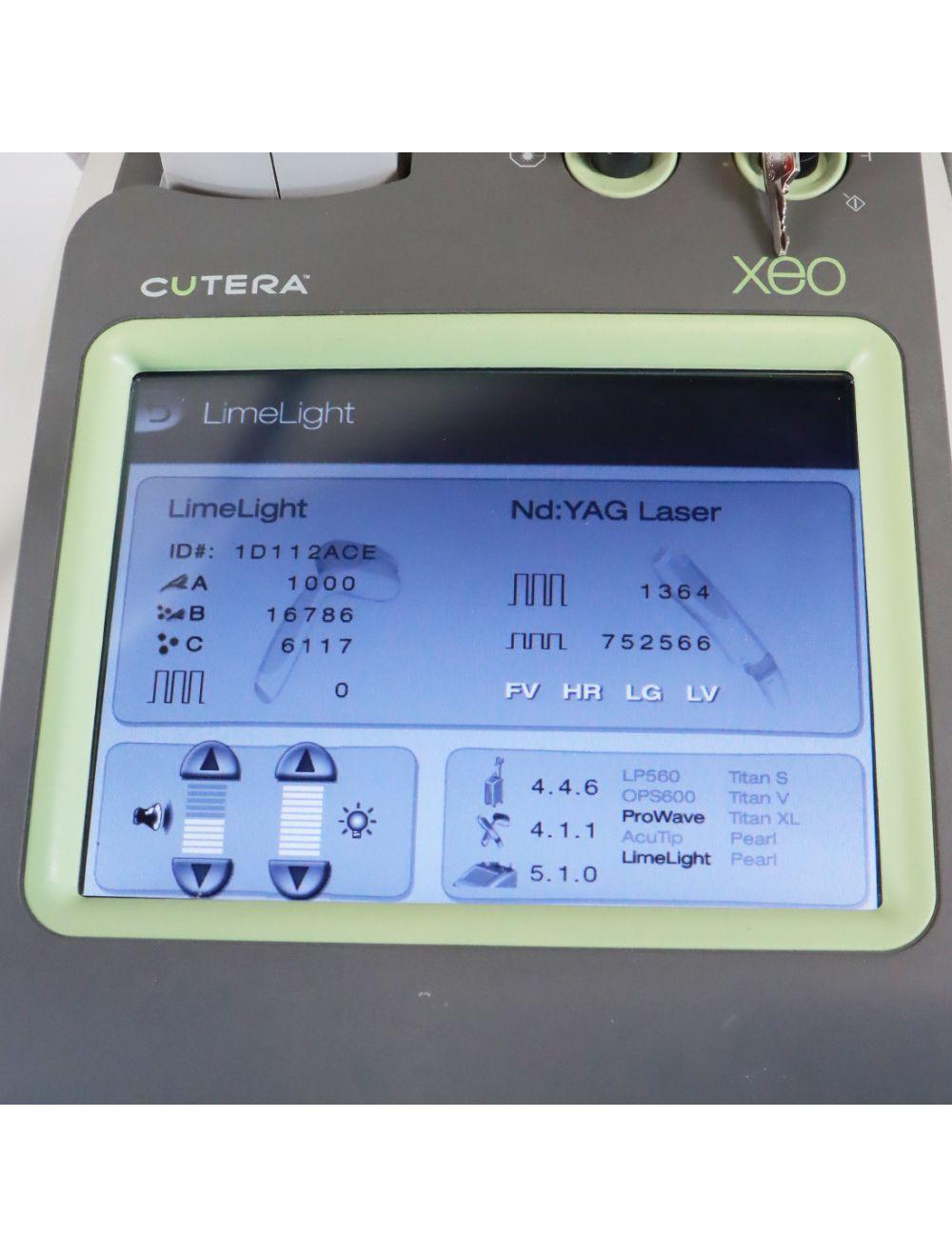 2021 Cutera Xeo Skin Resurfacing Nd: YAG ProWave LX Laser 1064nm Laser System Cutera