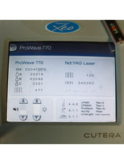 Cutera Coolglide Xeo 雷射 Nd Yag 1064nm 嫩膚系統 US110XEO
