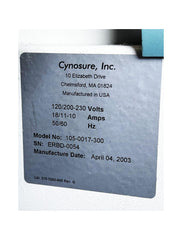 2003年 Cynosure CO3 スキンリサーフェシングリモデリングレーザーシステム 105-0017-300