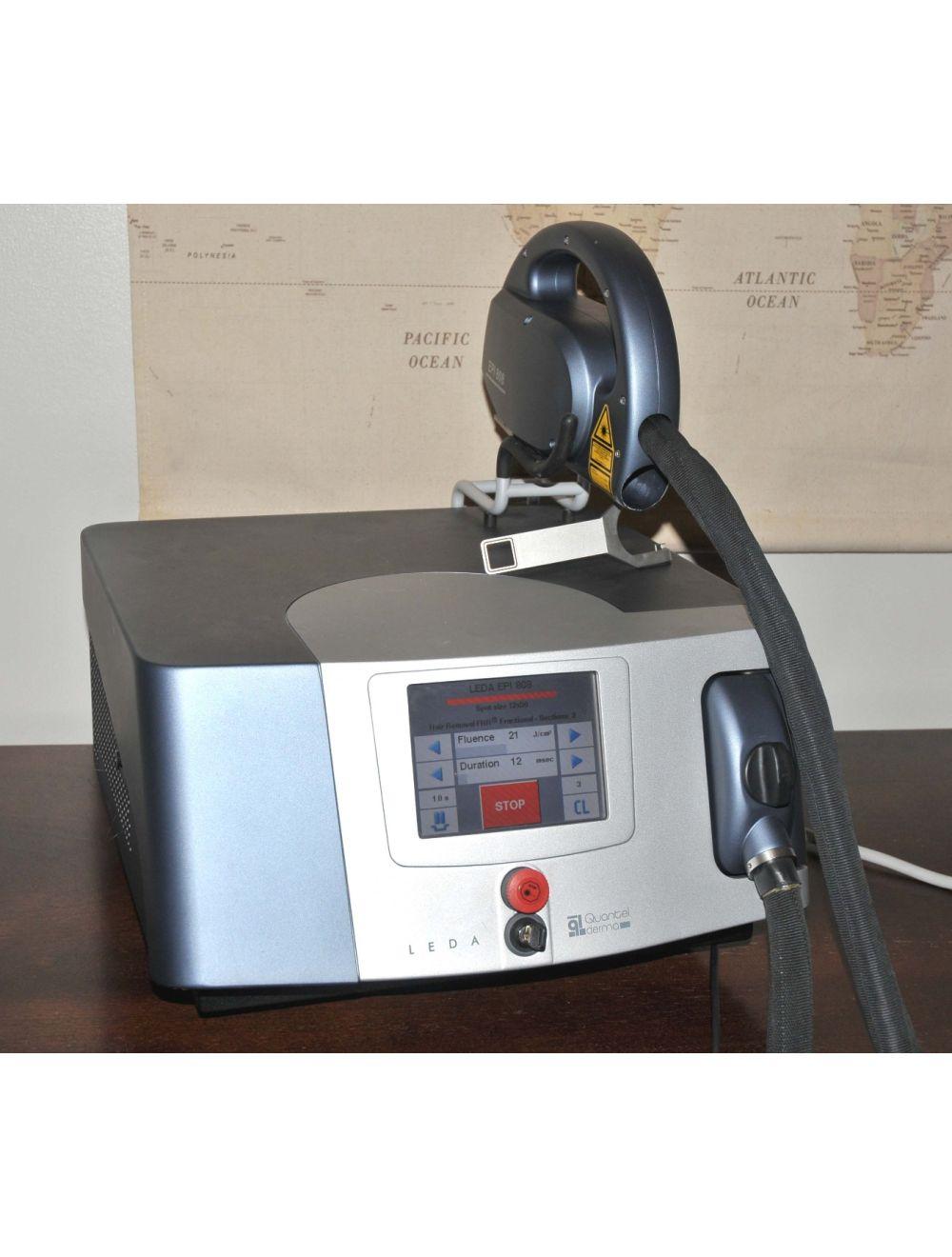 2012 Quantel Derma LEDA Table Diode Laser EPI 808 810 nm Hair Removal Fractional Sol International Medical