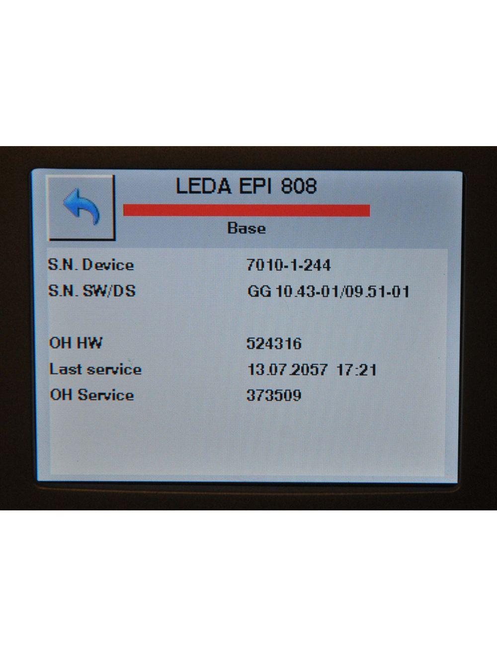2012 Quantel Derma LEDA Table Diode Laser EPI 808 810 nm Hair Removal Fractional Sol International Medical