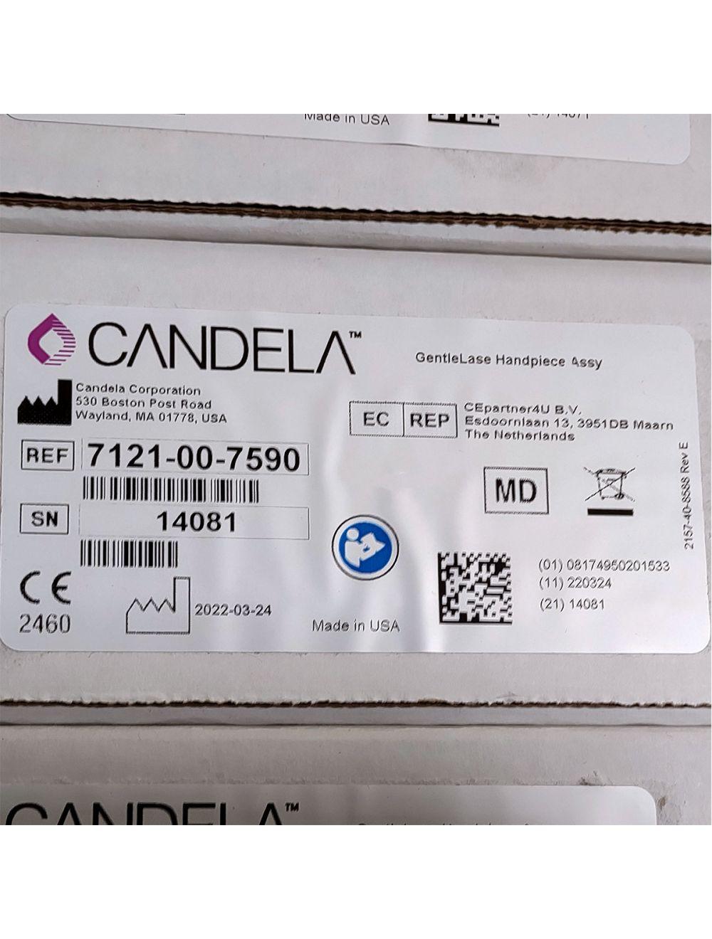 Candela GentleLase Plus Handpiece Assembly No Fiber Factory NEW 7121-00-7590 (14081sn)