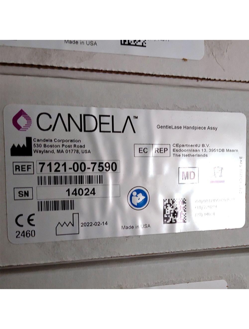 Candela GentleLase Plus Handpiece Assembly No Fiber Factory NEW 7121-00-7590 (14024sn) Candela