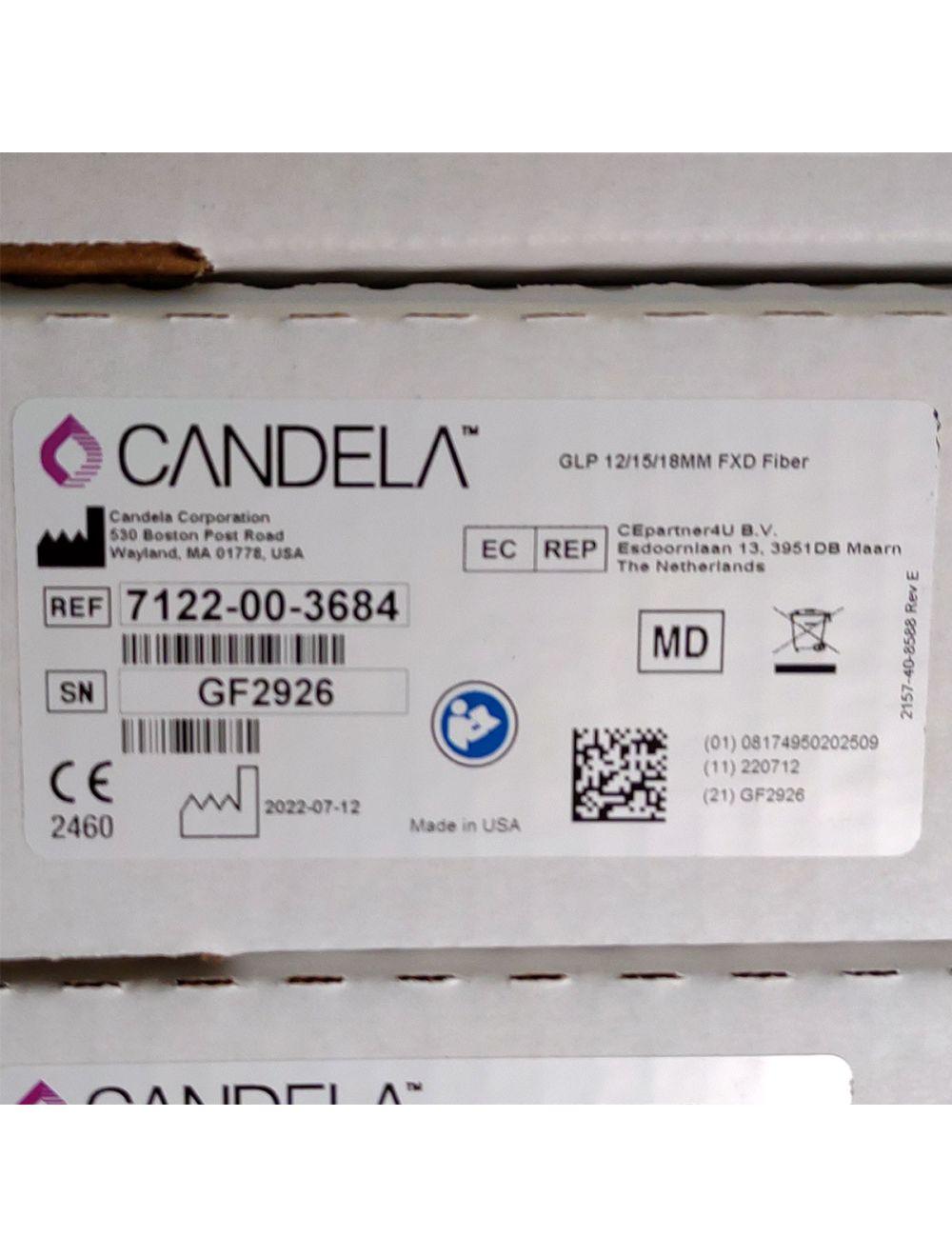 Candela GentleLase Plus Fiber Assembly 12/15/18mm Factory NEW 7122-00-3684 (GF2926)