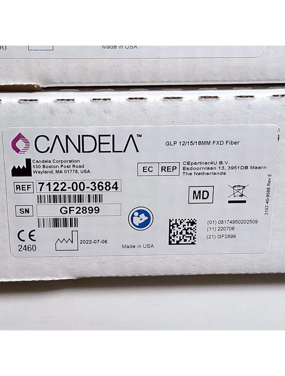 Candela GentleLase Plus Fiber Assembly 12/15/18mm Factory NEW 7122-00-3684 (GF2899)