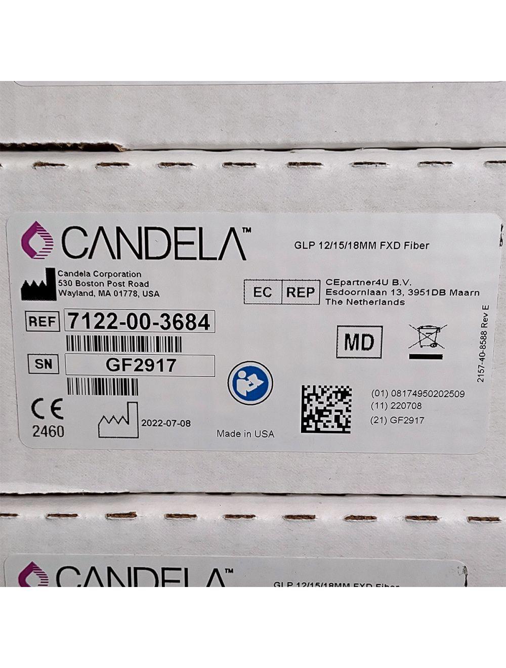Candela GentleLase Plus Fiber Assembly 12/15/18mm Factory NEW 7122-00-3684 (GF2917)