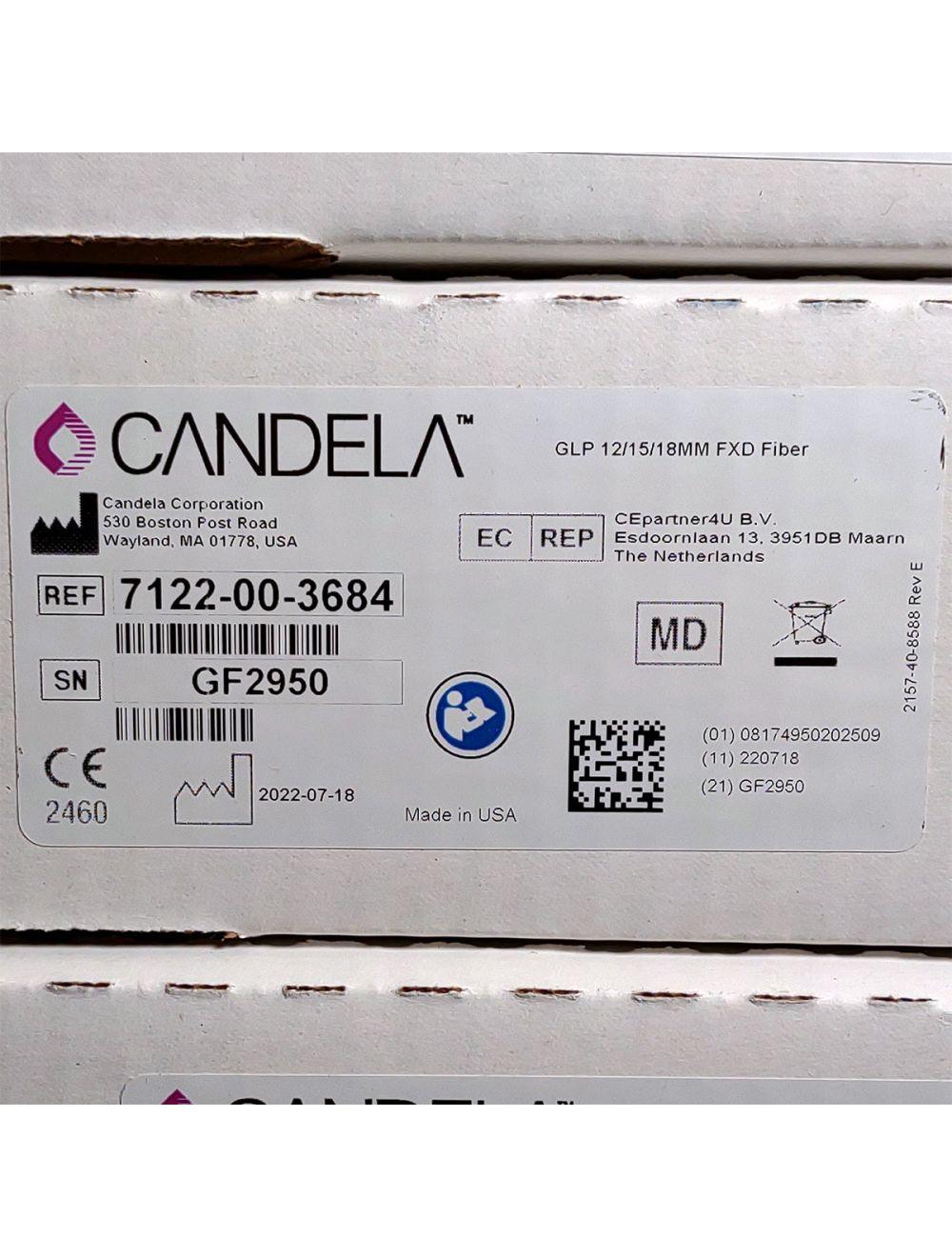 Candela GentleLase Plus ファイバーアセンブリ 12/15/18mm 工場出荷時新品 7122-00-3684 (GF2950)