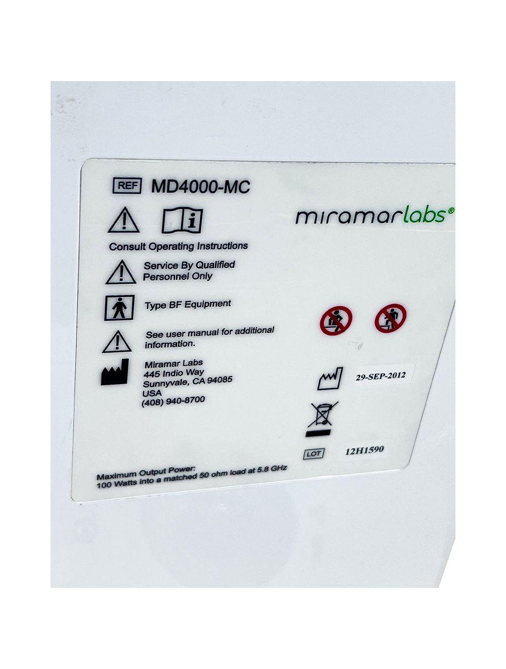 2012 Miramarlabs MiraDry MD4000-MC Sweat Odor Reduction Hyperhidrosis System image 8