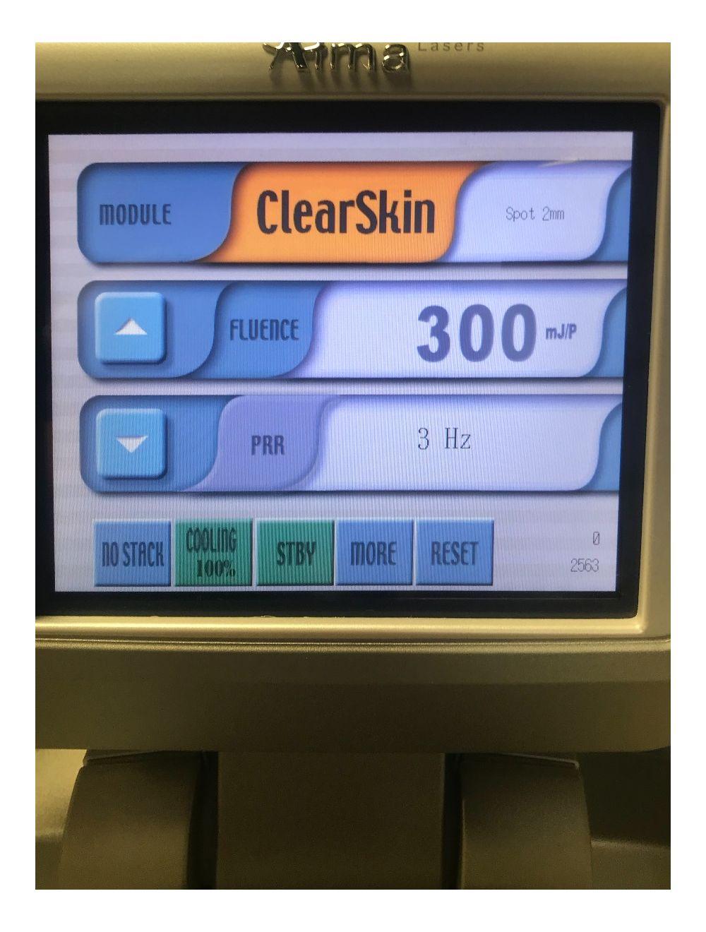 2016 Alma Harmony XL HXL Erbium 1540 Laser ClearSkin Cooled Handpiece 2.5K Shots image 5