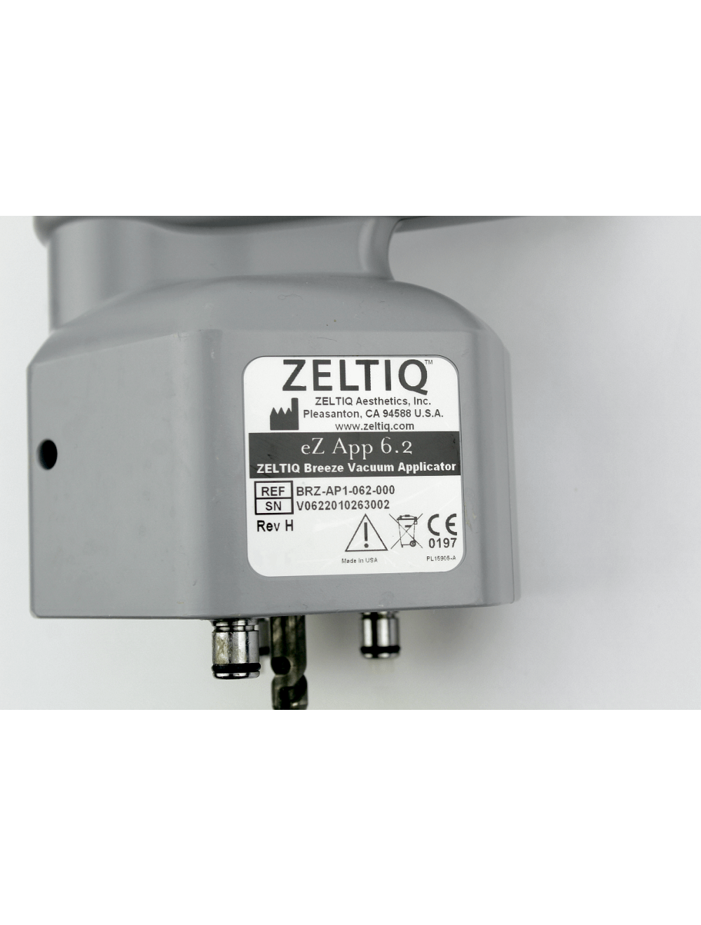 Zeltiq CoolSculpting eZ App 6.2 Breeze Vacuum Applicator BRZ-AP1-062-000 2010 image 5