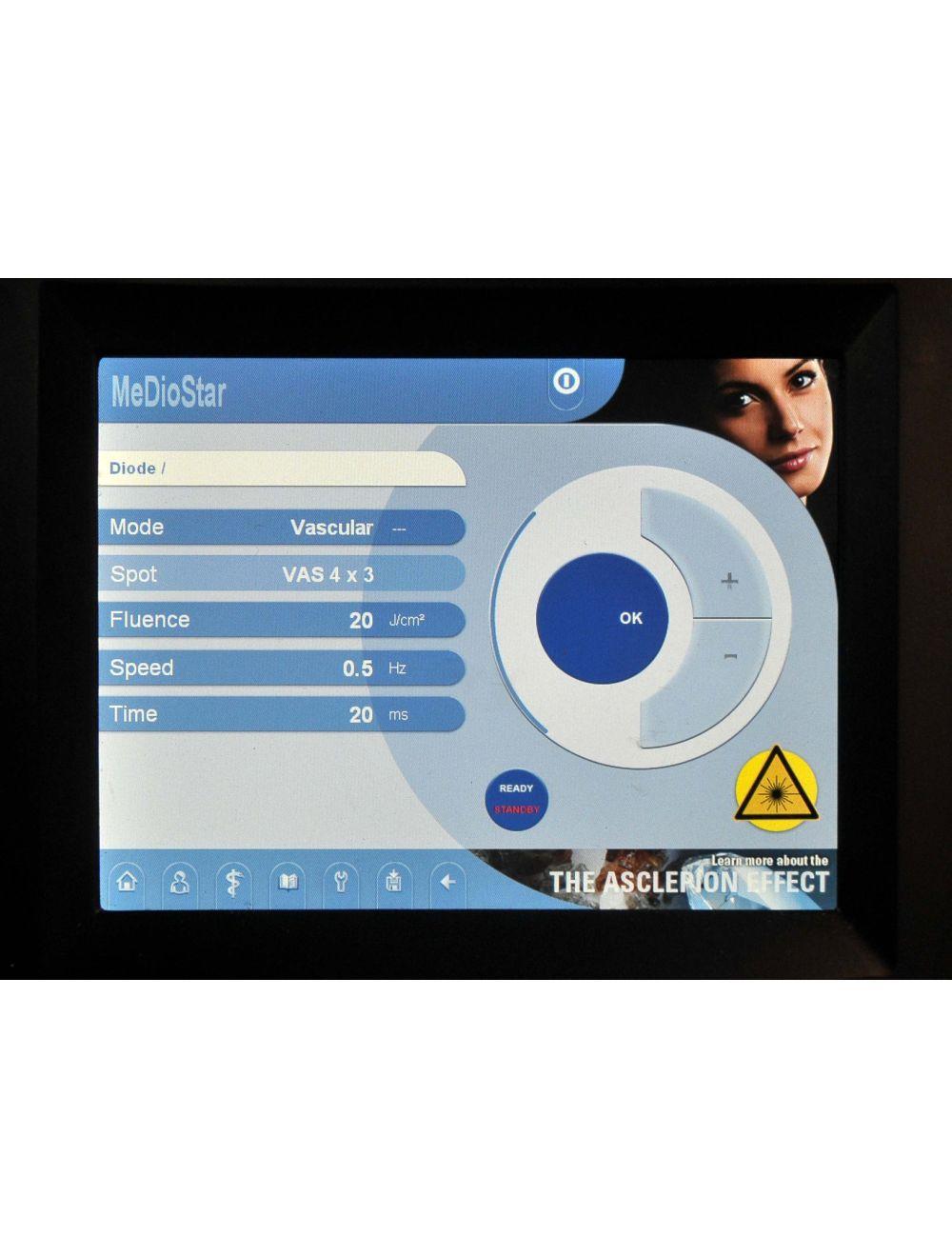 Asclepion MedioStar NeXT Hand Piece 810 950 Diode Vascular 4x3 Spot Laser HP image 3