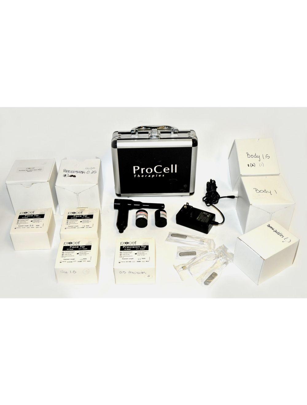 ProCell Therapies MicroNeedling Pen Skin Rejuvenation MicroChanneling w/Tips image 0
