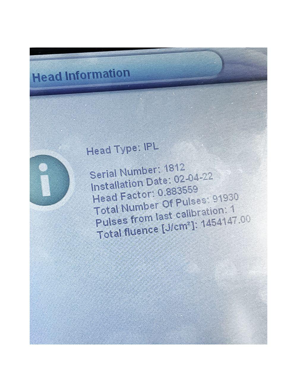 Lumenis M22 Universal IPL Laser Handpiece Hair Removal SA-1026350 HR image 6