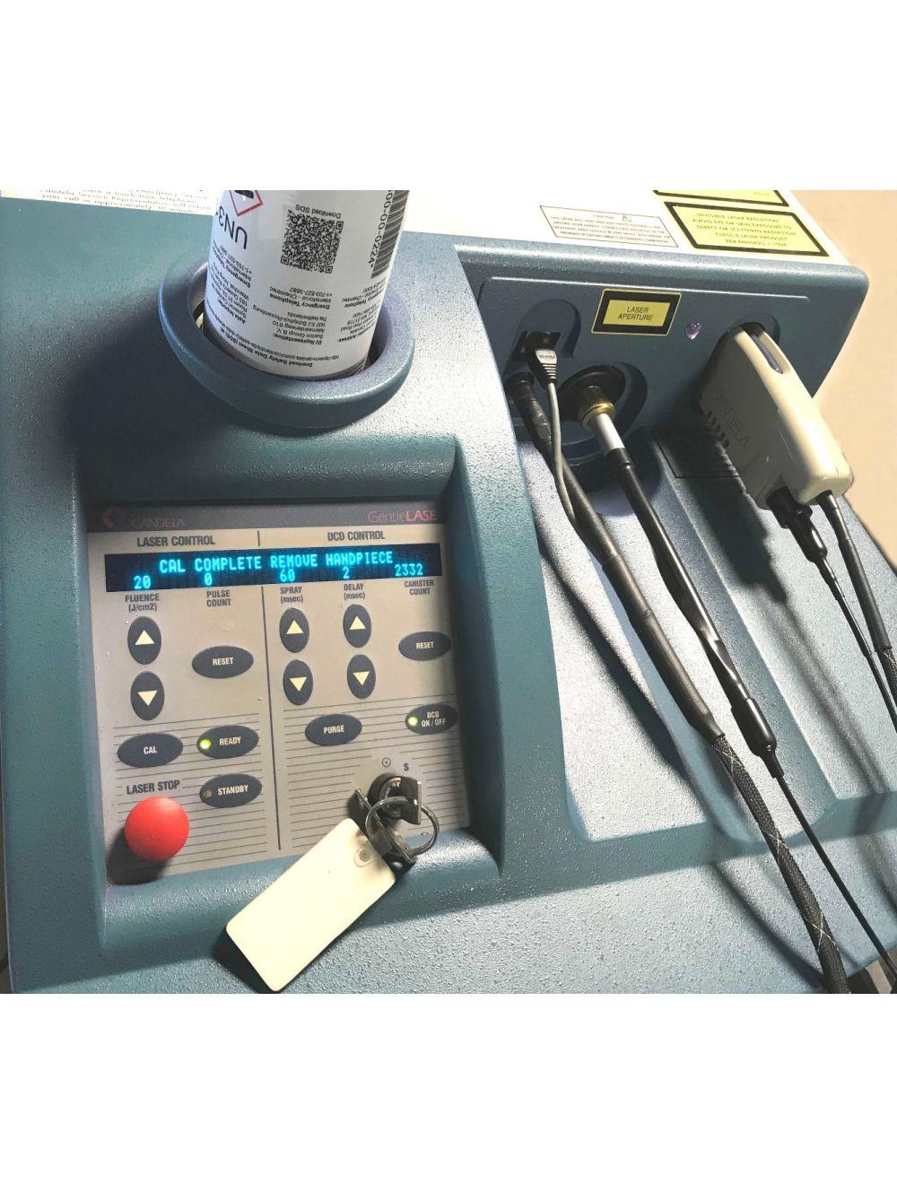 1999 Candela GentleLASE Plus 755nm 8-10-12 Alexandrite Laser Hair Removal Alex image 5