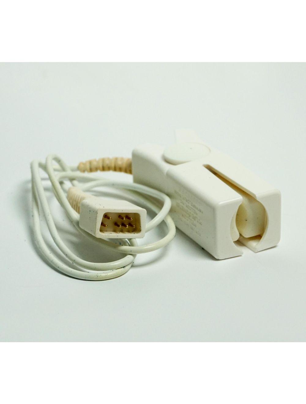 Nellcor Durasensor Adult Digit Oxygen Transducer DS-100A 7-Pin 5-Button (x1 Pc) image 3