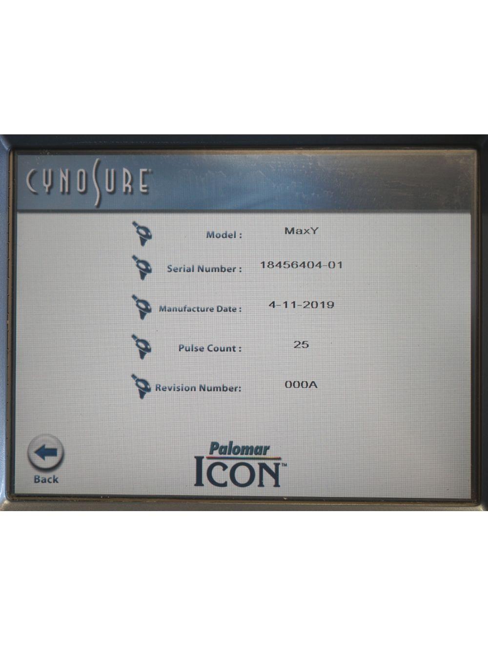 Palomar ICON Laser MaxY Handpiece Fine Hair Removal Pigmented Lesions Max Y HP image 6