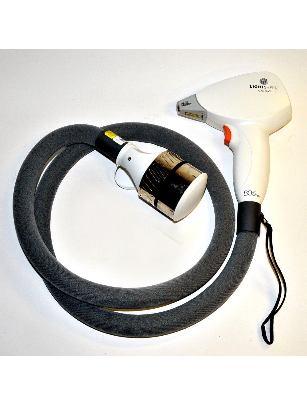 Lumenis LightSheer Handpiece DESIRE ET Laser Hair Removal 805 nm 9x9 Chill Tip image 1