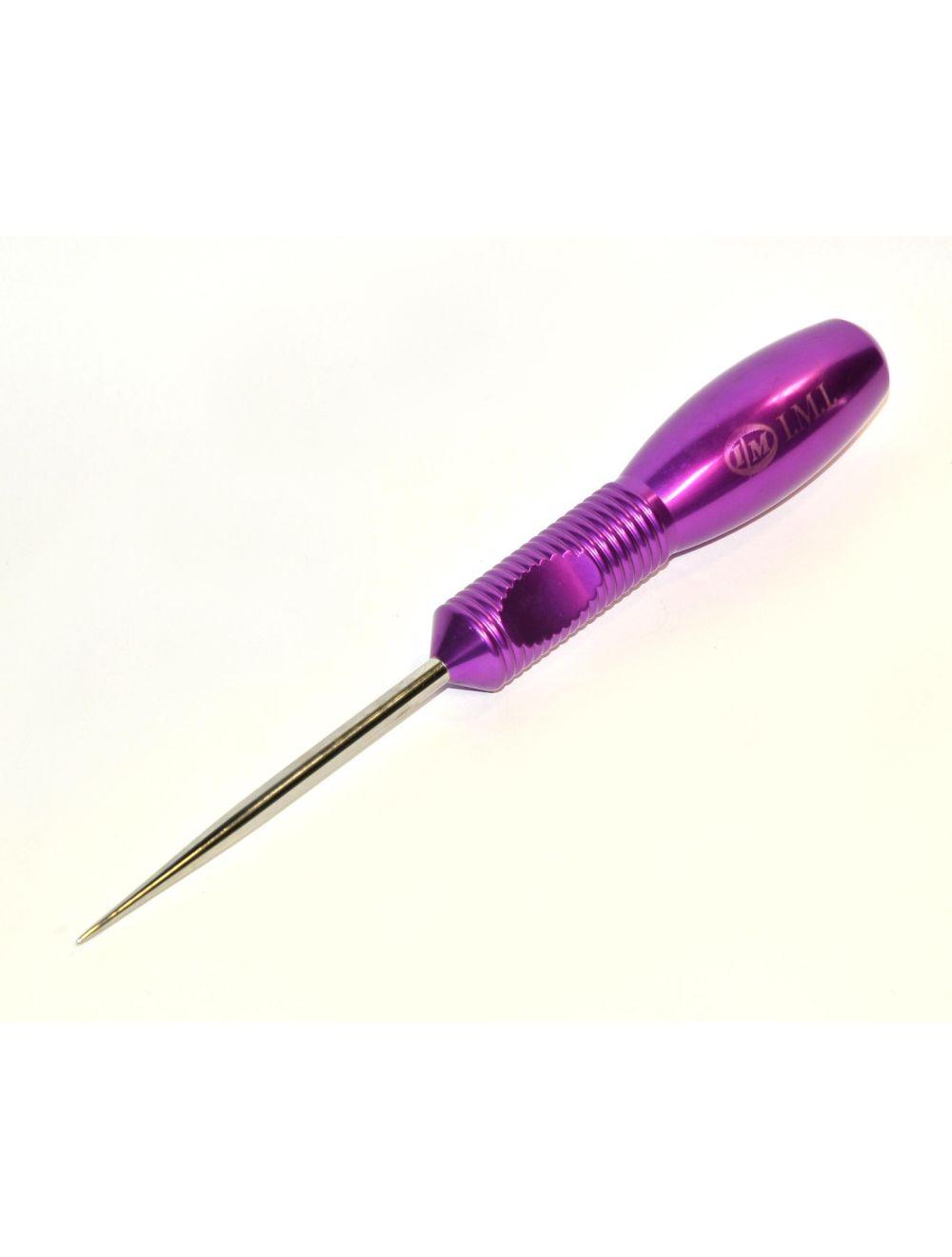 Innovative Med Handle Base Punch Awl Dermal Pointer Purple Handpiece USA Made image 1