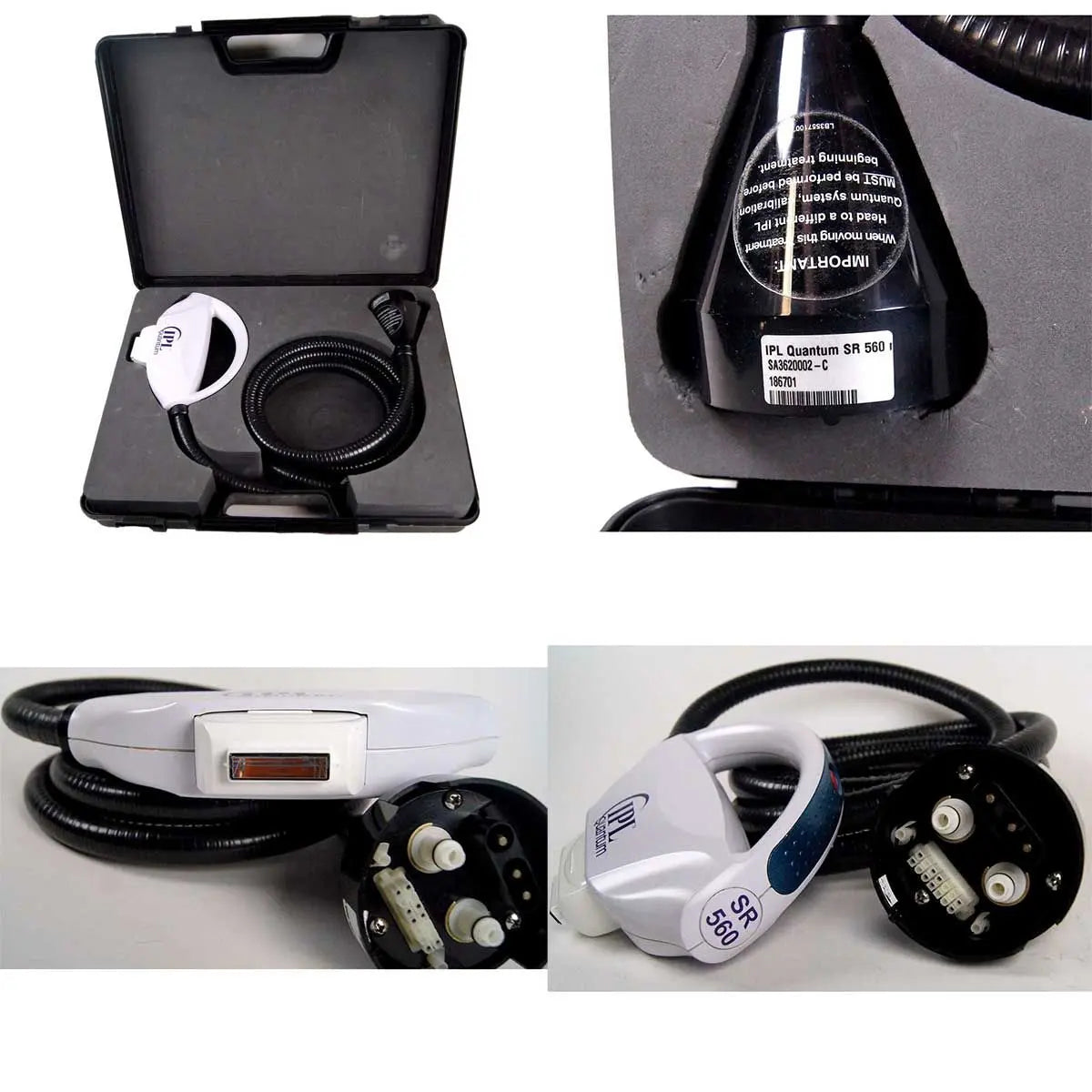 2000 Lumenis IPL Quantum Laser SR 560 640 Skin Rejuvenation 2 Handpieces