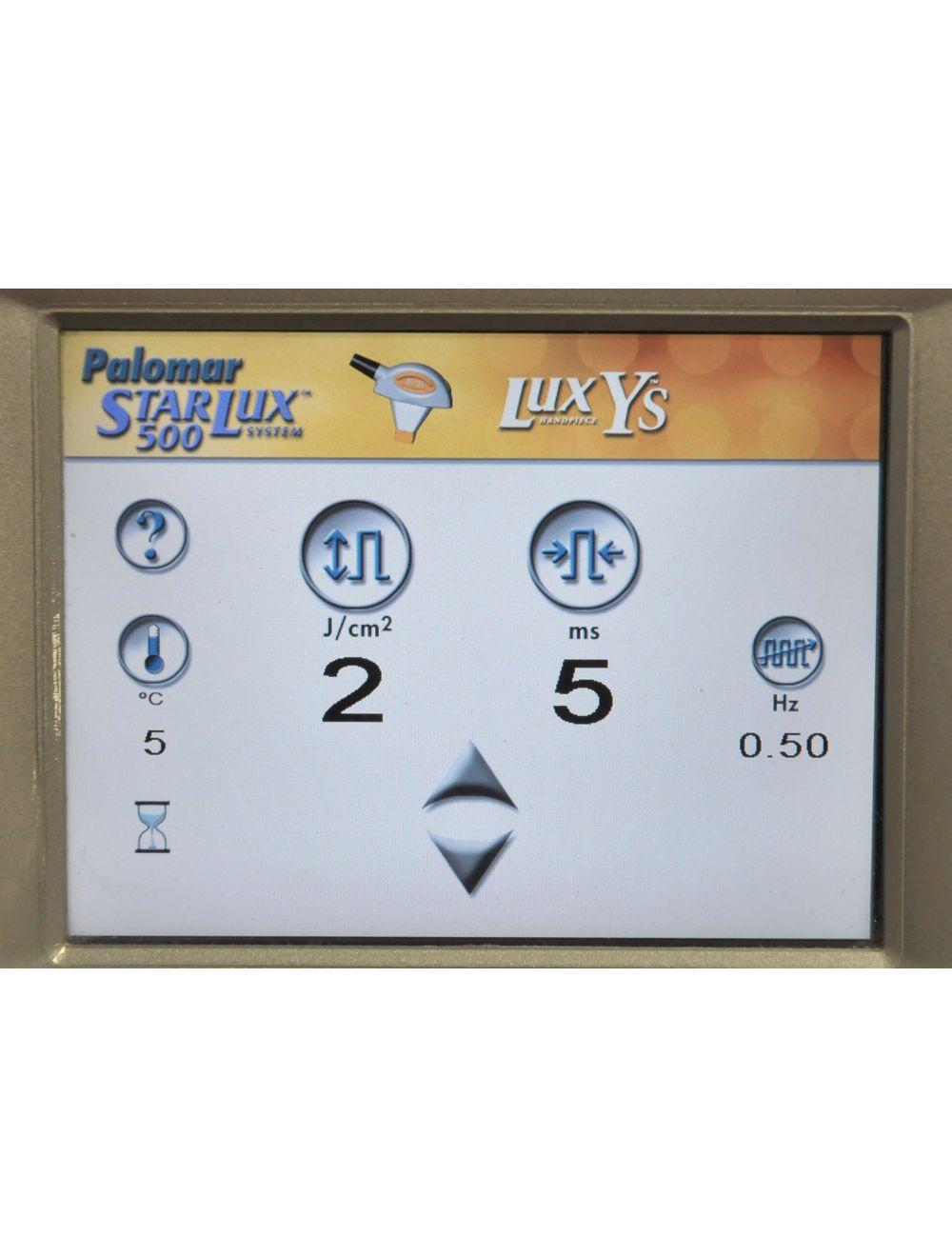 2006 Palomar StarLux 300 500 Lux Y Handpiece LuxY Hand Piece Cynosure LOW SHOTS! image 5
