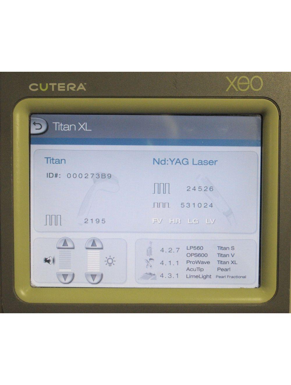 Cutera TItan XL IPL Laser Hand Piece XEO Skin Tighten Rejuvenate LOW PULSE: 2195 image 8