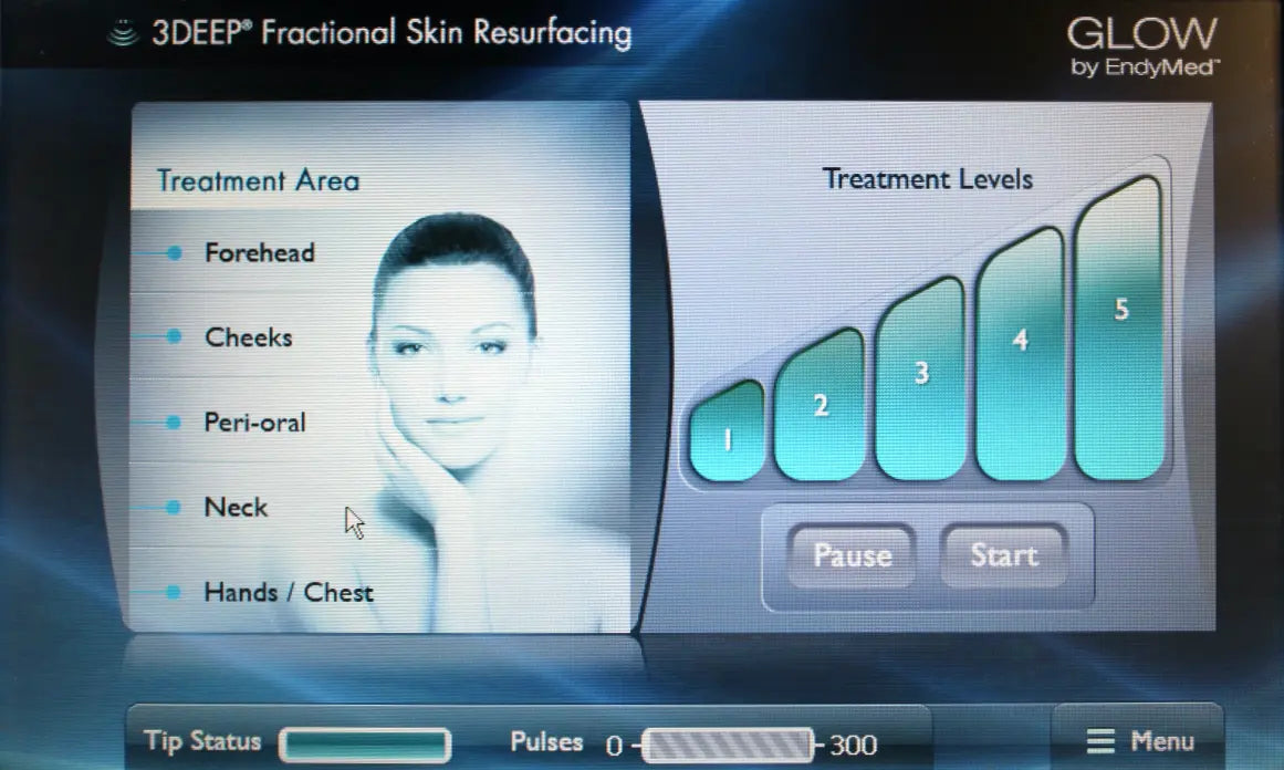 2011 EndyMed GLOW 3DEEP RF Skin Tightening Body Contouring System Sol International Medical