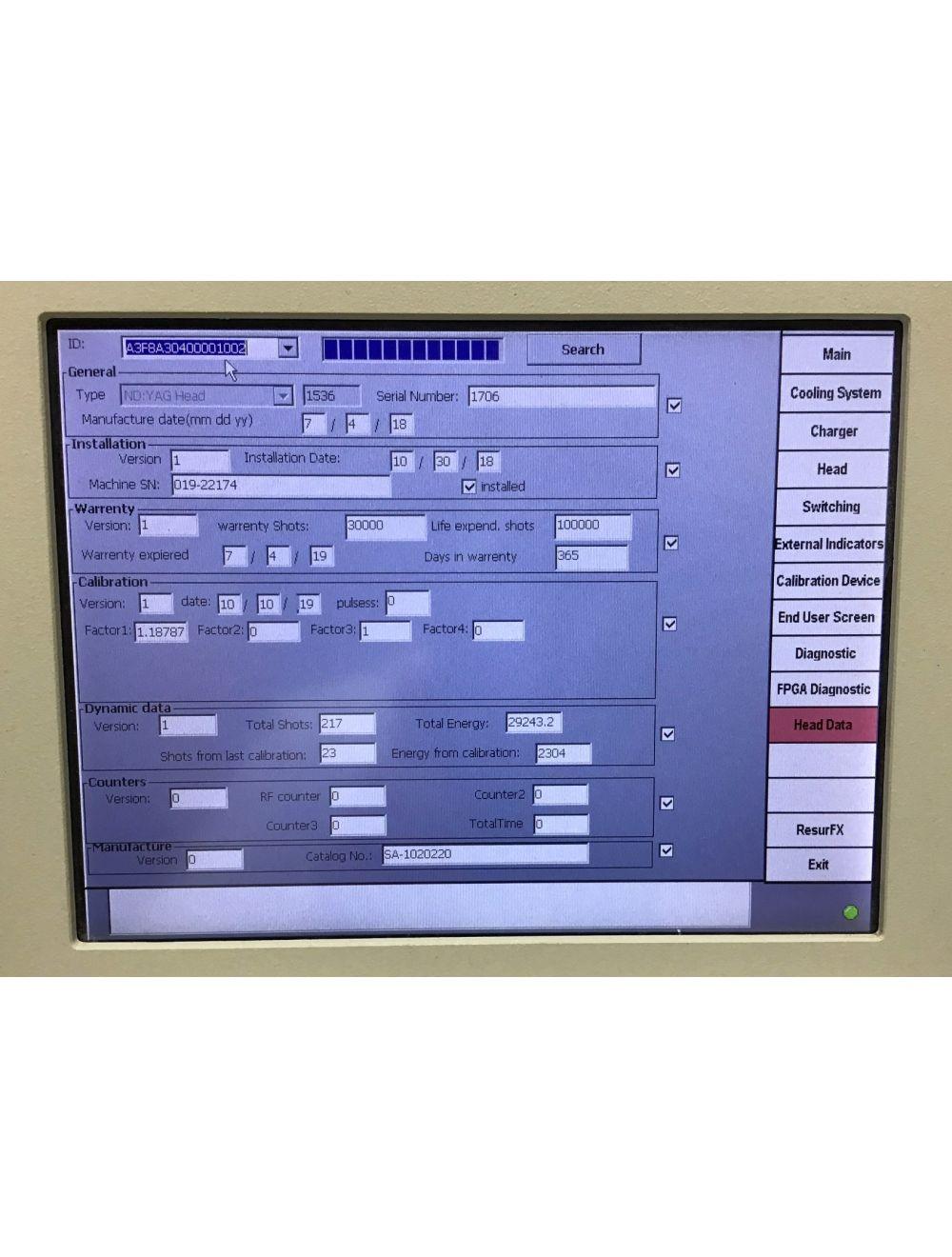 Lumenis M22 Laser Multi Spot Nd YAG Handpiece Veins Wrinkles Lesions SA-1020220 image 8