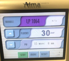 Alma Harmony XL LP Nd:YAG 1064nm Skin Rejuvenation Laser Handpiece LOW SHOTS