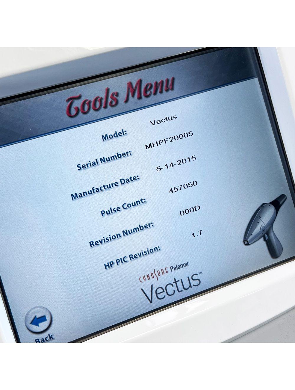 2015 Cynosure Palomar Vectus Laser Hair Removal 810 Diode Skintel System image 16