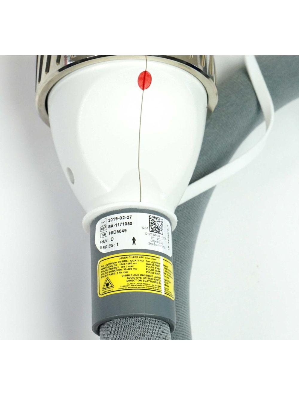 2019 Lumenis LightSheer DESIRE High Speed Handpiece 1060nm Laser Hair Removal image 6