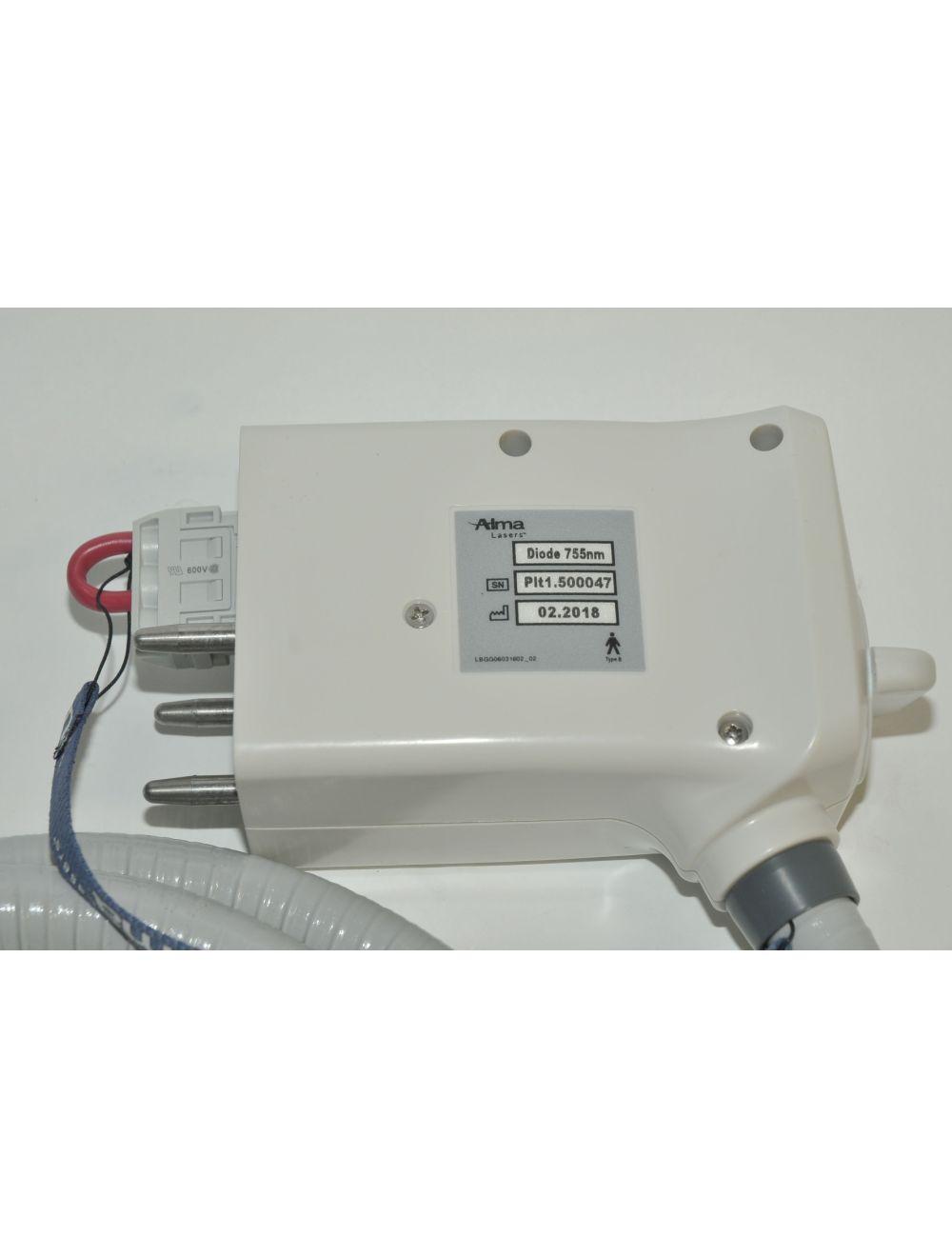 2018 Alma Soprano ICE Platinum Diode Laser ALEX Handpiece 755 nm LOW SHOTS! 5162 image 11