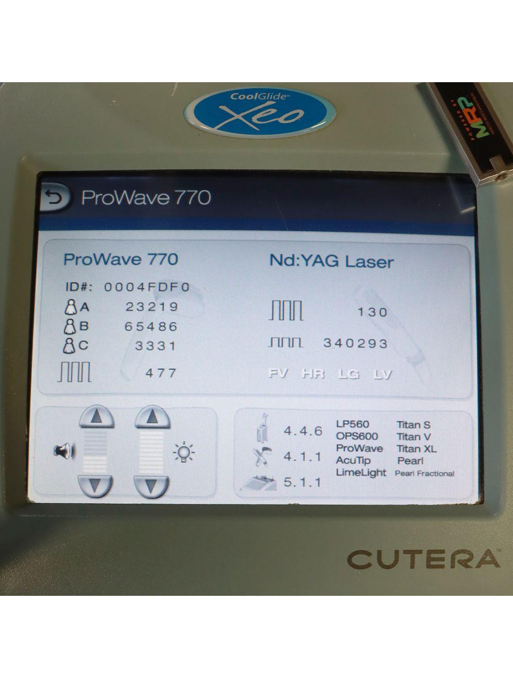 Cutera Coolglide Xeo Laser Nd Yag 1064nm Skin Rejuvenation System US110XEO image 15