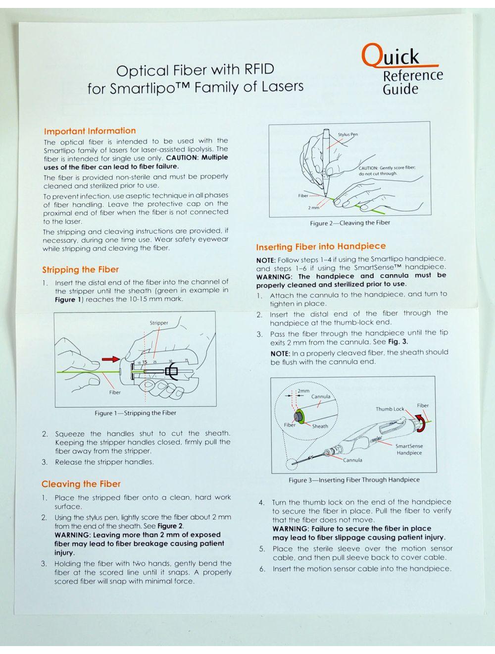 Cynosure SmartLipo 1000um Fiber RFID 1400 OD Single Green 807-5001-319 (5 Pack) image 7