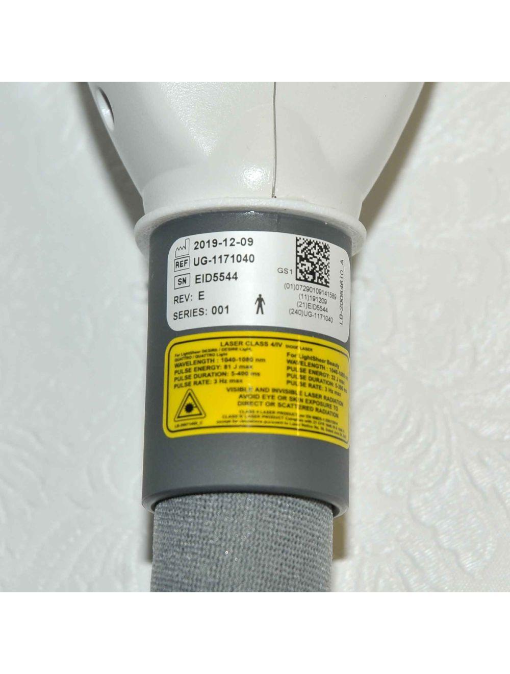 Lumenis LightSheer Handpiece DESIRE ET Laser 1060 nm Hair Removal Chill Tip image 5