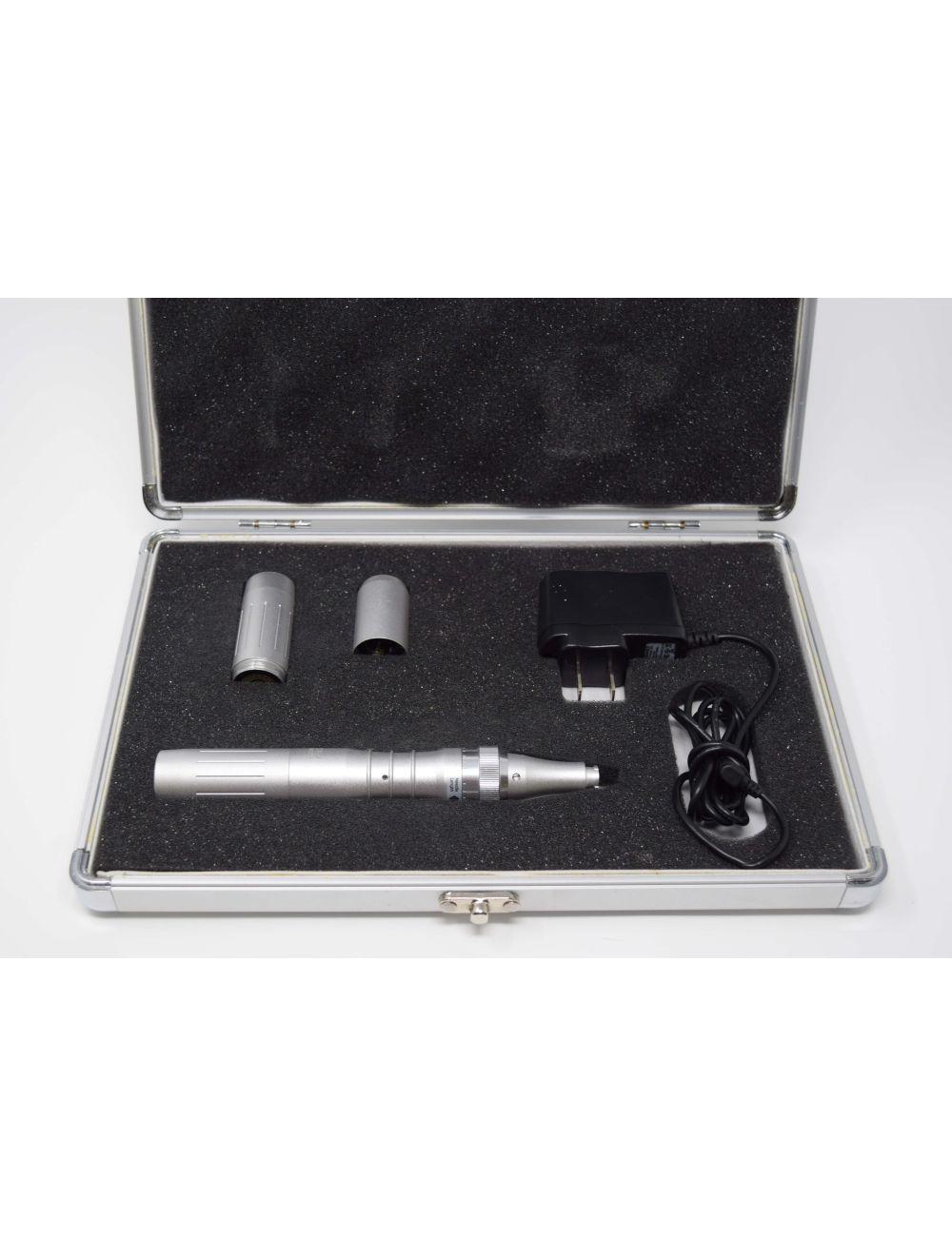 Eclipse Micropen Elite Aesthetics Silver MicroNeedling Pen - DEMO - w/ Brochures image 3