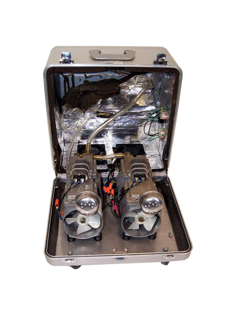 Wells Johnson Byron Accelerator II Aspirator System Dual Pump Compact image 2