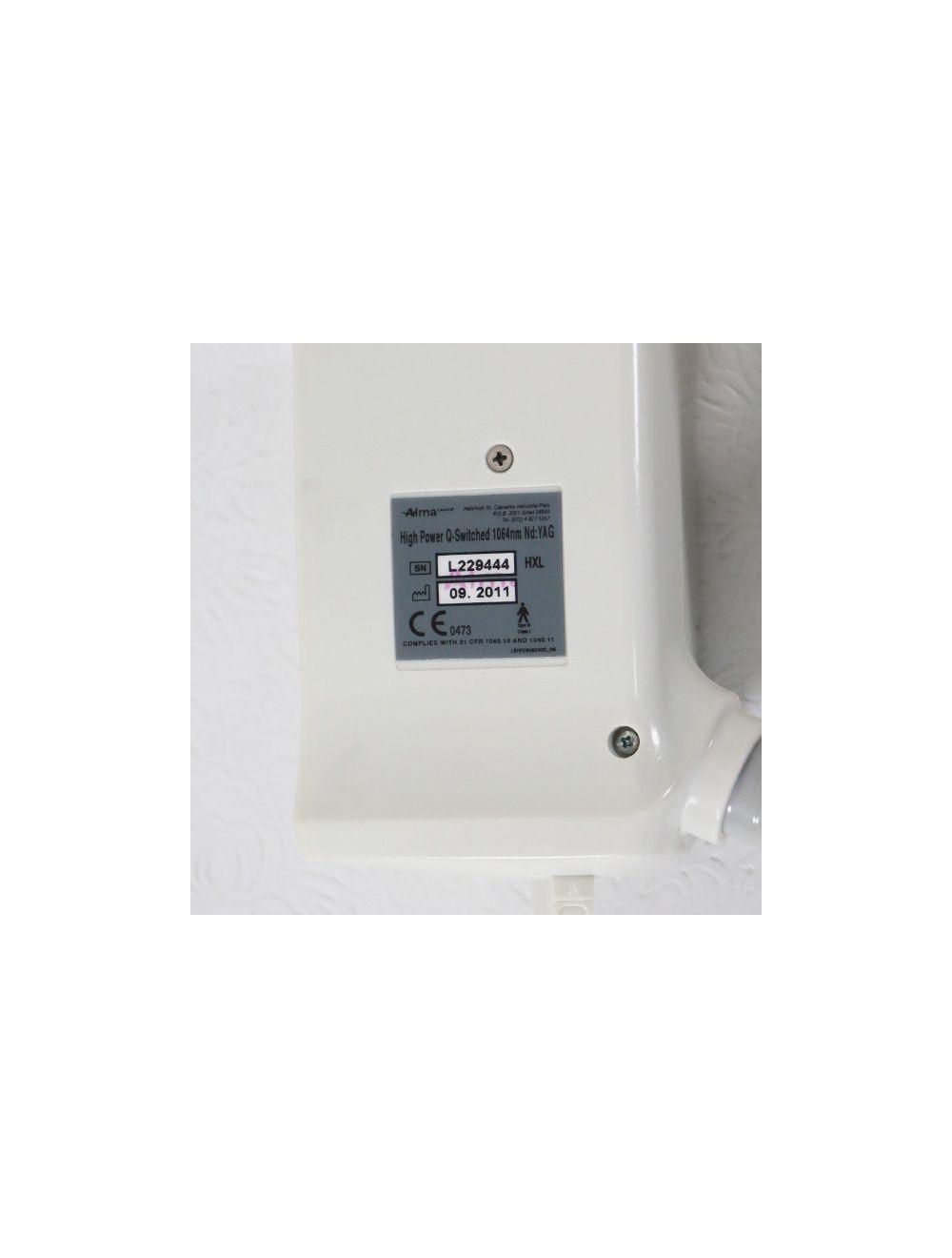 2011 Alma Harmony XL High Powered QSD Q-Switched 1064nm Tattoo Removal Handpiece image 6